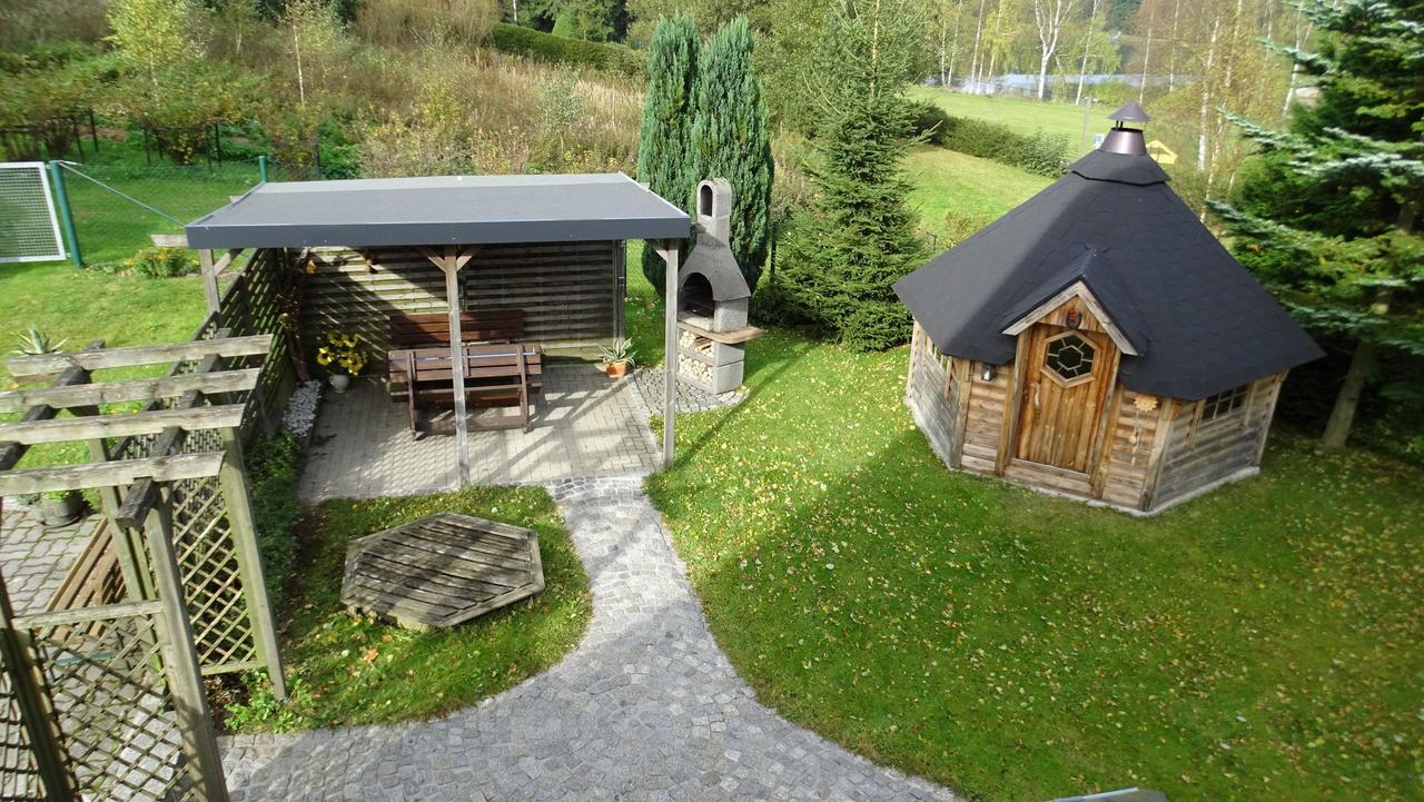 Ferienwohnung-Wasserlaeufer Mulde Exteriör bild