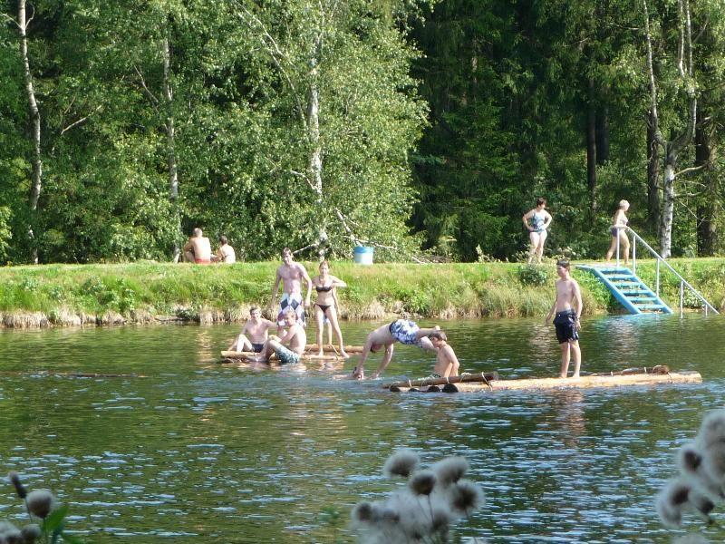 Ferienwohnung-Wasserlaeufer Mulde Exteriör bild